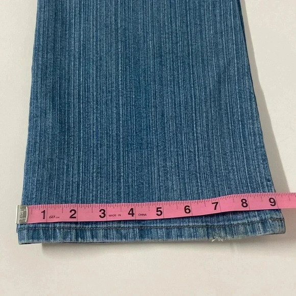 Vintage Z Cavaricci jeans size 5 cotton blend denim lined pattern lightweight - Picture 8 of 13